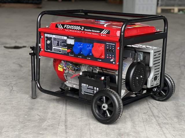 China Cheap 5000w Portable Gasoline Generator Home Power Generators