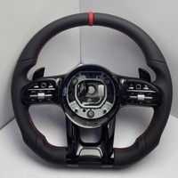 Volant en cuir pour Mercedes-Benz AMG W211 W204 W205 W207 W212 W213 W221 W222 Cls W218