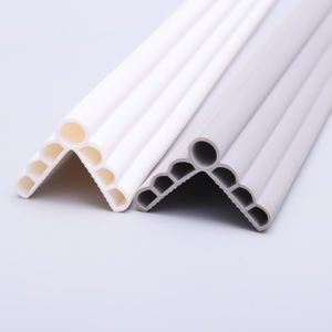 Protections d'<span class=keywords><strong>angle</strong></span> en PVC en forme de L à 90 degrés, profil de protection d'<span class=keywords><strong>angle</strong></span> mural en plastique avec bordure pour les coins - Product Image 4