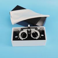 TF-4880 Bingkai Dapat Disesuaikan Bingkai Uji Coba Optometri Mata Universal Oftalmologi Optik Titanium Bingkai Lensa Percobaan
