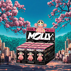 Po P Tra 100% Ban Đầu Mới Cho Mega Không Gian Molly Loạt 3 Phim Hoạt Hình Hành Động Hình Trang Trí Nội Thất PVC Bí Ẩn Hộp Guessbag Labuub - Product Image 1