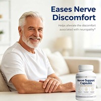 Capsules de soutien nerveux : Complément pour la santé des nerfs, la neuropathie périphérique, la gestion antioxydante et énergétique