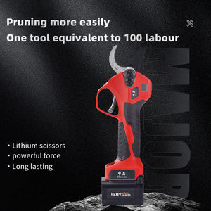 <span class=keywords><strong>Sécateur</strong></span> <span class=keywords><strong>électrique</strong></span> avec manche de 10 pieds de long, coupe lisse et propre, longueur supplémentaire pour branches hautes, ciseaux de cueillette et d'élagage - Product Image 2