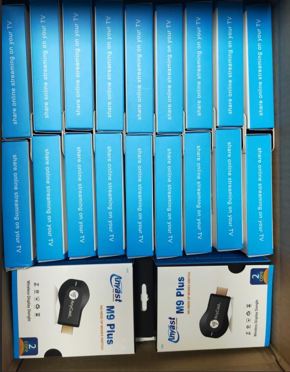 Anycast dongle m9 plus 1080p tv android inalámbrico receptor wifi dongle