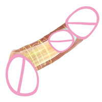 Love Island Ensemble de Godemichés Électriques Vibrants Réalistes et Doux pour le Plaisir Masculin, avec Fonction Retardante et Contraceptive, pour le Commerce Transfrontalier