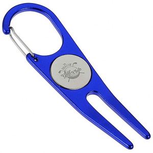 Herramienta de Reparación de Divots de Golf de Aluminio Multicolor Personalizada para Golfistas, Regalos Promocionales Publicitarios - Product Image 2