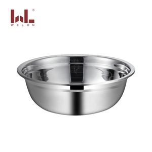 2022ร้อนขายขายส่งครัวซุปชามเสิร์ฟสลัดชามผสมสแตนเลสขัดเกาหลีชามสลัด - Product Image 6