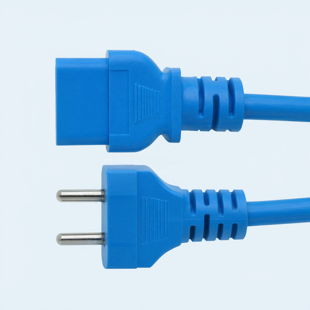 C20 to C19 Server Power Extension Cord Pure Copper Core Industrial Equipment Power Supply Connection Cable Power cord
