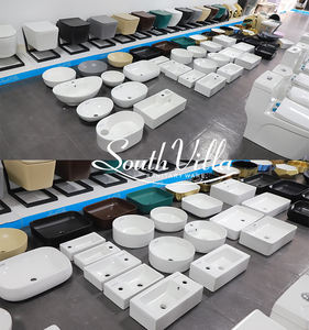 <span class=keywords><strong>Inodoro</strong></span> de cerámica de lujo de una pieza para baño, <span class=keywords><strong>Inodoro</strong></span> de porcelana de color negro, inodoros, artículos sanitarios - Product Image 6