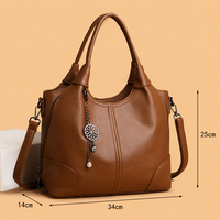 Sacs à main de luxe en cuir PU souple, design tissé uni, style tendance, sacs à bandoulière pour femmes