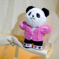 Poupée mignonne personnalisée Crochet vêtements accessoires dessin animé jouet Style fantaisie poupée tenue costume ODM vêtements de poupée