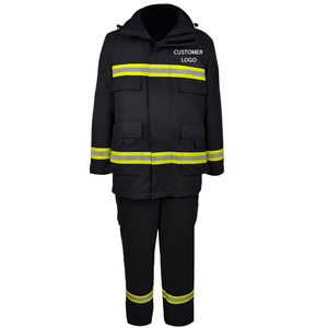 Özelleştirilebilir alev geciktirici kumaş özel koruyucu iş elbiseleri kış sıcak üç adet iş elbisesi yansıtıcı şeritler ile - Product Image 2