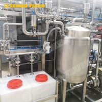 Pasteurisateur tubulaire en acier inoxydable conforme à la norme ISO pour l'industrie alimentaire et des boissons, jus, sirops, sauces