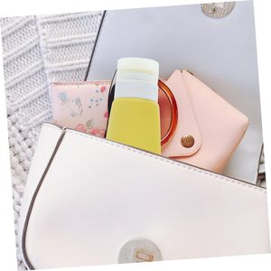 3pcs silica gel Chai vệ sinh cá nhân Sub chai nhỏ chất lỏng container Silicone bóp chai Silicone Du Lịch Trang ĐiểM Set - Product Image 6