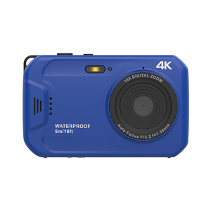 Appareil photo numérique étanche 16FT, vidéo 4K FHD, sous-marine, extérieur, action, 56MP, 2,4 pouces, voyage, plongée en apnée, sports - Product Image 1