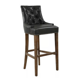 <span class=keywords><strong>Tabouret</strong></span> <span class=keywords><strong>de</strong></span> <span class=keywords><strong>bar</strong></span> matelassé en cuir, imperméable, à dossier haut, pour table <span class=keywords><strong>de</strong></span> <span class=keywords><strong>bar</strong></span>, vente en gros, - Product Image 3