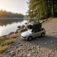 Voiture RC 4x4 tout-terrain avec caméra, voiture télécommandée 1:64 avec caméra, voiture jouet WiFi 2,4 GHz, étui de rangement pour enfants et garçons