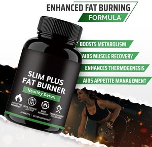 Private Label <span class=keywords><strong>Slim</strong></span> Plus Vetverbrander Capsule Volwassenen Appetitremmer Gewichtsverlies Beauty Supplement 30 Capsules - Product Image 3