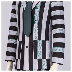 Costume rayé Beetlejuice de pointe, taille M, pour hommes adultes, tenue de cosplay pour Halloween - Product Image 3