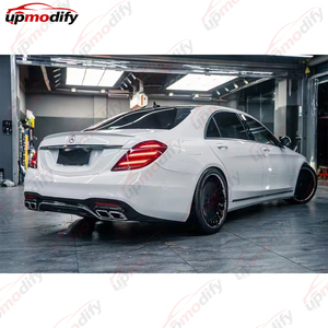 ชุดแต่งตัวถังรถยนต์เบนซ์ S-Class W222 ปี 2014 <span class=keywords><strong>2015</strong></span> 2016 2017 รุ่นเก่าเป็นรุ่นใหม่  แปลงโฉมเป็น S63 AMG ปี 2018 พร้อมชุดกันชน - Product Image 5
