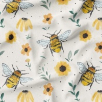 Tissu en bambou imprimé numérique personnalisable, 95% bambou, 5% élasthanne, rouleau de tissu extensible 4 directions pour bébé et nourrisson