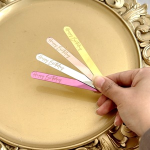 Palillos de acrílico para pastel con diseño de miel y dulzura, decoraciones para fiestas de cumpleaños, adorno para pastel de cumpleaños - Product Image 2