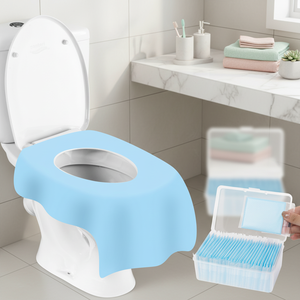 Copriwater Monouso Extra Large Impermeabili, Confezione da 20, per Bambini, Adulti, Addestramento al Vasino, Viaggi - Product Image 1