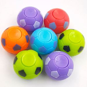Spinner de Dedo con Diseño de Balón de Fútbol, Personalizable, Estilo Estudiantil, Juguete Antiestrés en Cápsula, Creativo - Product Image 3