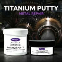 Kit de réparation en mastic titane facile à appliquer