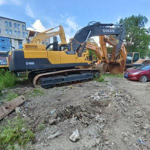 Meilleure vente : Excavatrice sur chenilles d'occasion Volvo EC480DL, moteur 270 kW, boîte de vitesses, pompe, PLC, godet de 3,8 m³, moteur haute efficacité de terrassement - Product Image 2