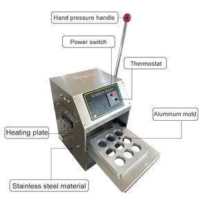 <span class=keywords><strong>Machine</strong></span> manuelle de cachetage de tasse de <span class=keywords><strong>capsule</strong></span> de <span class=keywords><strong>café</strong></span> de K-Cup <span class=keywords><strong>Machine</strong></span> d'emballage de chaleur de tasse de papier d'aluminium de thermoscelleuse de pots de yaourt en plastique - Product Image 3