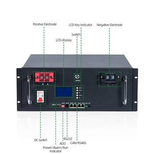 48V 200AH 100Ah LiFePO4 pin có thể/RS485 32 parellel 10KW 5KW siêu công suất 6000 + chu kỳ 200A <span class=keywords><strong>BMS</strong></span> BATERIA cho năng lượng mặt trời - Product Image 3