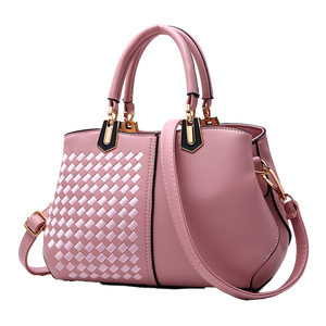Bolso Bandolera de PU de Color Sólido para Mujer, con Cierre, Portátil, para Exteriores, de Gran Capacidad, con Forro de Poliéster y Cadena Metálica, Otoño 2026 - Product Image 1
