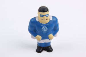 Bola mainan unik busa PU bentuk karakter Super pria, bola stres untuk ornamen - Product Image 6