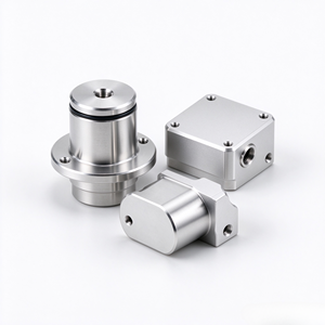 Bloc de collecteur en laiton usiné sur mesure par CNC et support en aluminium, raccords mécaniques de précision 5 axes, service de dessin OEM - Product Image 3