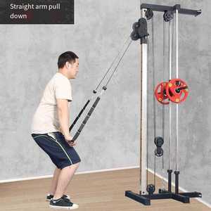 Sistema <span class=keywords><strong>a</strong></span> Doppia Puleggia Regolabile per Palestra Domestica, Macchina <span class=keywords><strong>Lat</strong></span> Pulldown <span class=keywords><strong>a</strong></span> Parete per Allenamento Fitness e Stazione con Cavi <span class=keywords><strong>a</strong></span> Carico di Pesi - Product Image 5