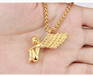 Alla moda di Lucky Ali di Angelo Dea della Bellezza Oro Argento Del Pendente Della Collana per le Donne Degli Uomini - Product Image 4