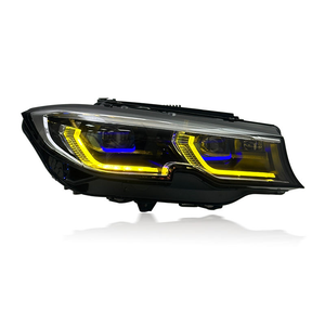 Phare laser G20 pour <span class=keywords><strong>BMW</strong></span> Série <span class=keywords><strong>3</strong></span> 2018 G28 G20 Mise à niveau des phares LED vers la mode Phare laser jaune - Product Image 2