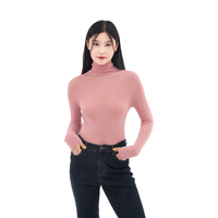 Vente en gros OEM pull en laine pour femmes design mince haute qualité automne hiver pull en laine manches longues pour femmes