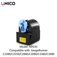 Cartouche de toner compatible UNICO à haut rendement NPG35 GPR-23 C-EXV21 pour Canon ImageRunner C2880 C3080 C3380 C3480 C3580 C2380
