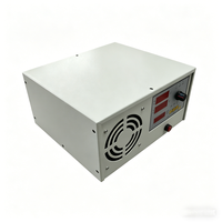 Redresseur de galvanoplastie haute fréquence 12V 50-100A, alimentation CC réglable avec contrôle par minuterie, faible ondulation, refroidissement par air forcé