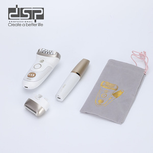 DSP 4 In 1 Beauty Epilator For Face Hands Legs Rechargeable Waterproof IPX4 With USB Cable And Storage Bag - Product Image 2