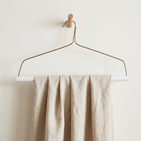 Cintres en métal doré extra larges pour nappes et draperies, avec tubes en carton durables, vente en gros