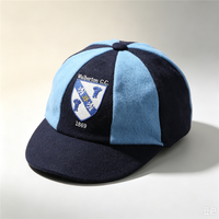 Casquette de cricket sportive personnalisée 8 panneaux, design Baggy Green australien, broderie, casquettes unies et casquettes de cricket pour hommes