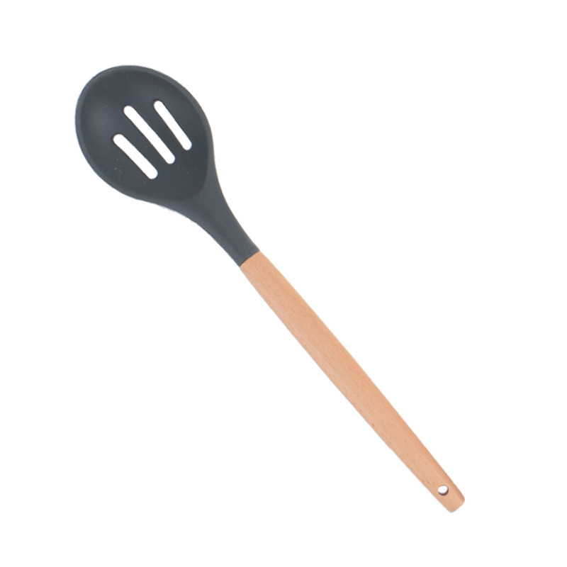 utensilios de cocina negros de una pieza