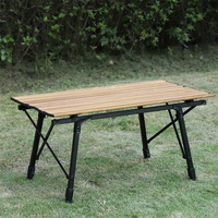Table pliante de camping en plein air Table d'extension portable multifonction réglable