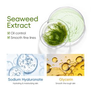 Mascarilla Facial Nocturna de Algas Marinas LAIKOU 3g, Control de Grasa, Hidratante y Suavizante para Todo Tipo de Piel - Product Image 3