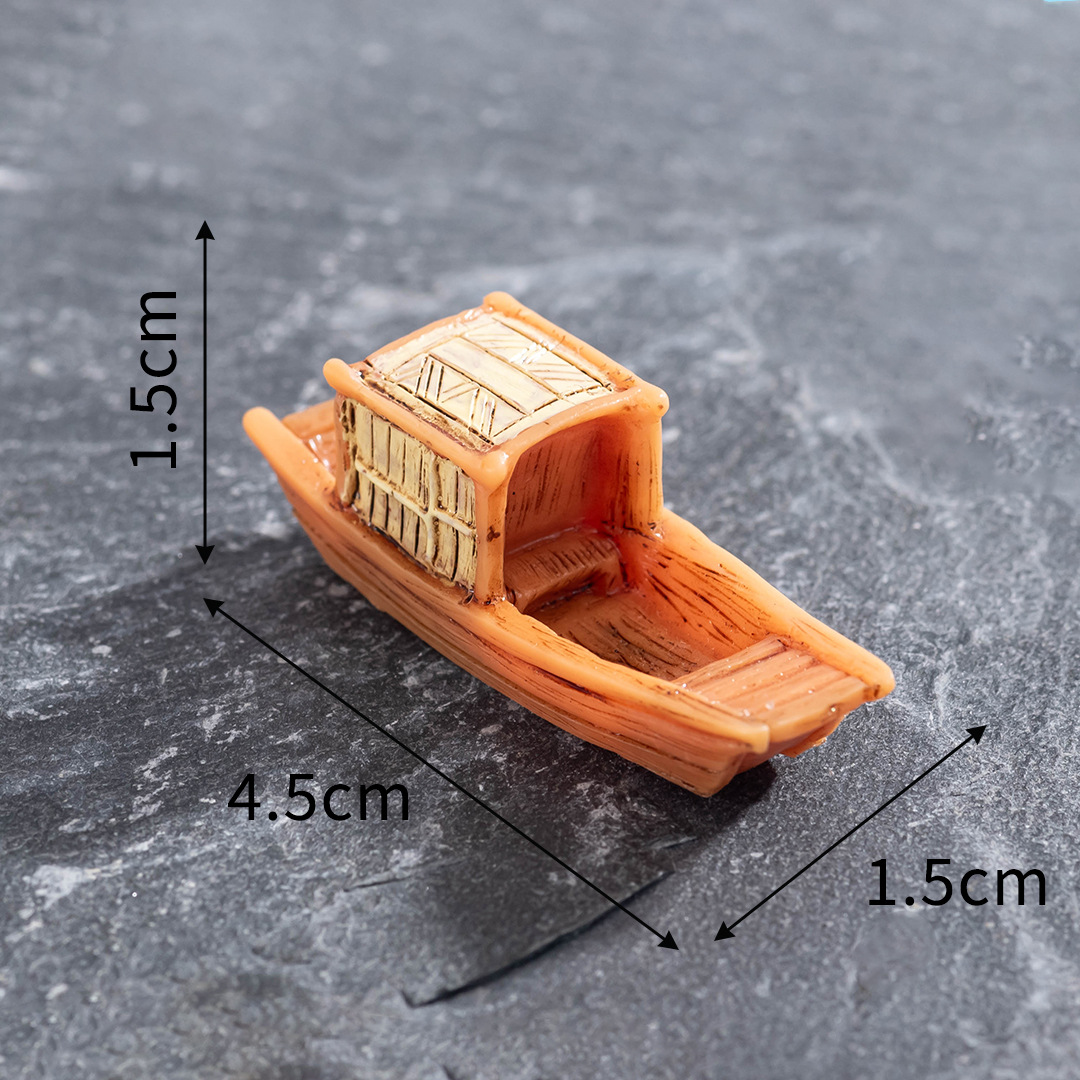 N.º2 barcos de madera