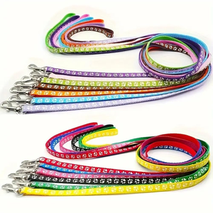 Wholesale Multi-colors Adjustable Dog <b>Collar</b> and Leash Set - Product Image 6