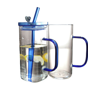 Bulk Order High Borosilicate <b>Glass</b> <b>Handle</b> Cups - Minimum 500pcs MOQ - Product Image 2